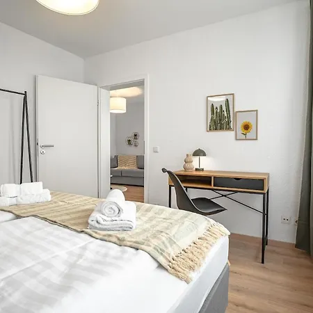 Апартаменты Md Homes Moderne Zentral Hbf Bis 5 Personen N *